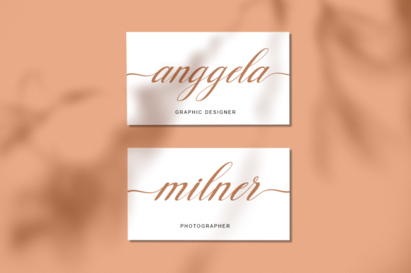 Hello Anggela Font - Preview 4
