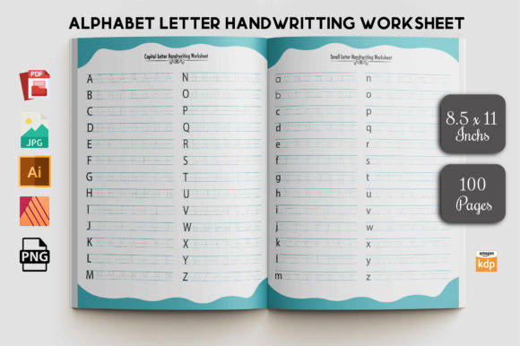 KDP- Alphabet Handwriting Worksheet