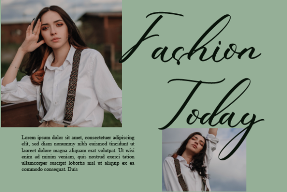 Madeleine Melanie Font PNG with transparent background - Preview 2