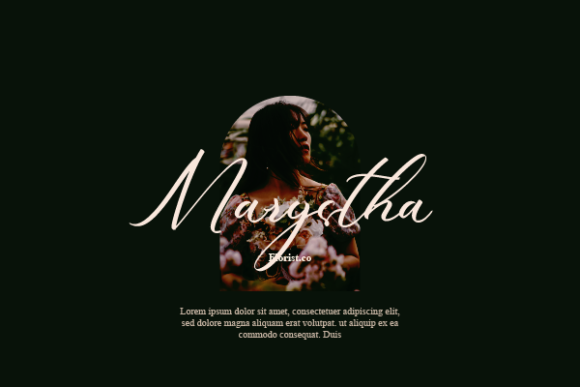 Madeleine Melanie Font PNG with transparent background - Preview 3