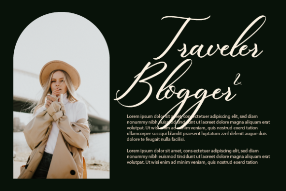 Madeleine Melanie Font PNG with transparent background - Preview 4