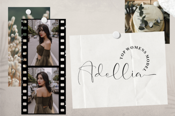 Michella Calvert Font PNG with transparent background - Preview 2