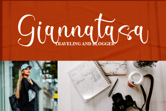 Milani Journey Font PNG with transparent background - Preview 4
