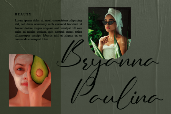 Natalie Sutherland Font PNG with transparent background - Preview 5