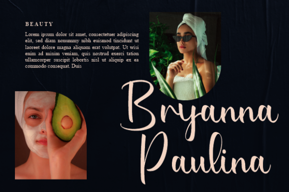 Pullman Penelope Font PNG with transparent background - Preview 5