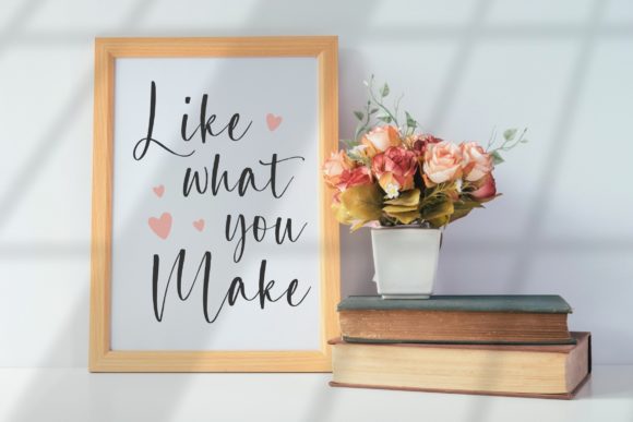 Rosegrace Font PNG with transparent background - Preview 1