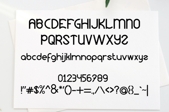 Cartesian Font - Preview 1