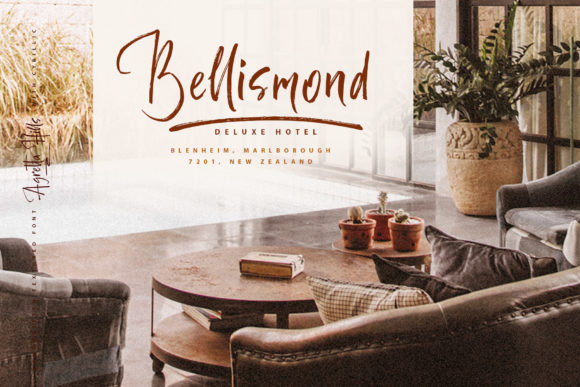 Agretta Hills Font - Preview 1
