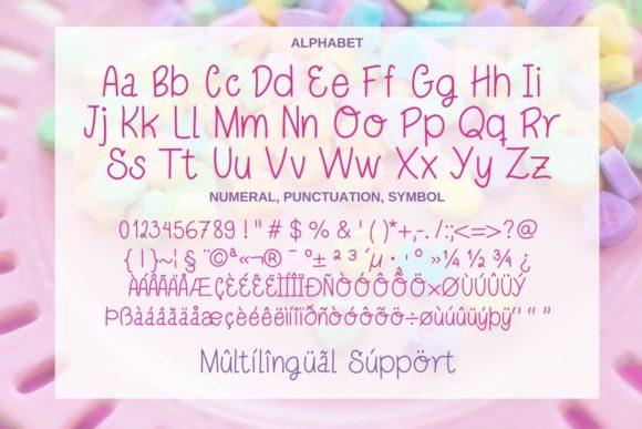 Basically Sweet Font - Preview 1
