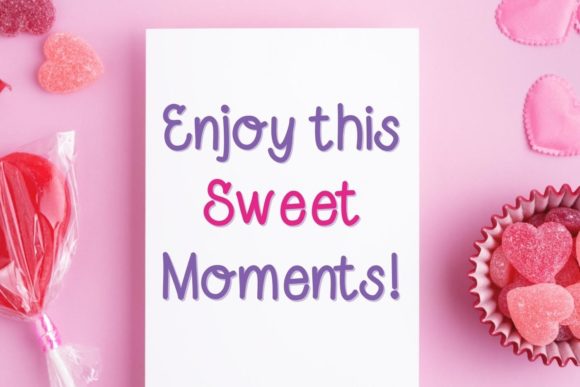 Basically Sweet Font - Preview 4