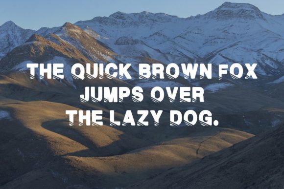 CROSSLINE Font - Preview 1