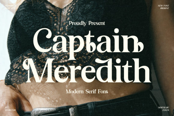 Captain Meredith Font - Preview 1