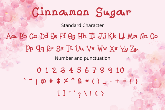 Cinnamon Sugar Font - Preview 2