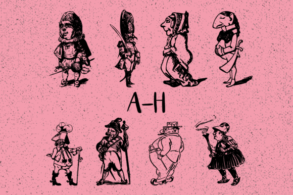 Comic Characters Font - Preview 1