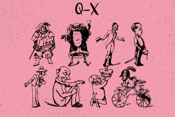 Comic Characters Font - Preview 3
