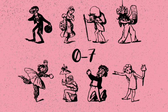 Comic Characters Font - Preview 5