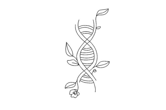 DNA with Flowers