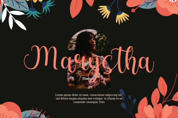 Diana Edmunds Font - Preview 3