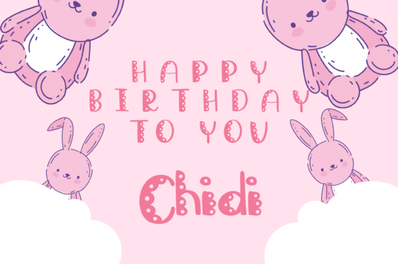 Dolly Baby Style Font - Preview 1
