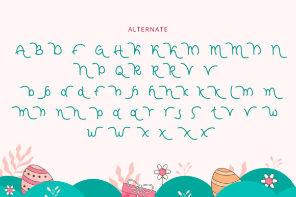 Easter Memory Font - Preview 6