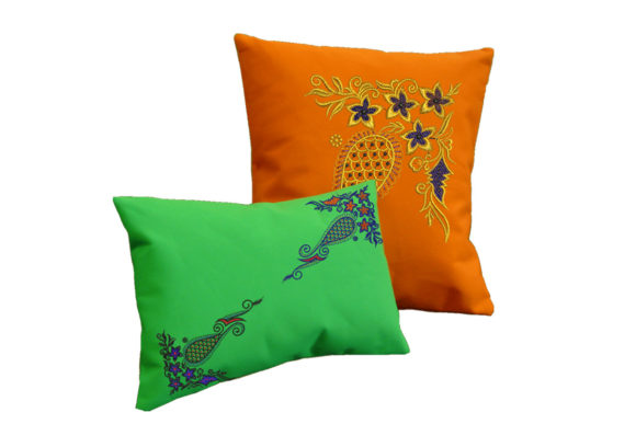 Floral Cushion and Pillow
