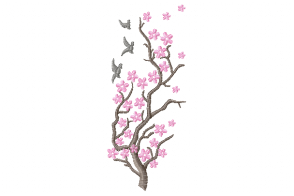 Flores Embroidery Design