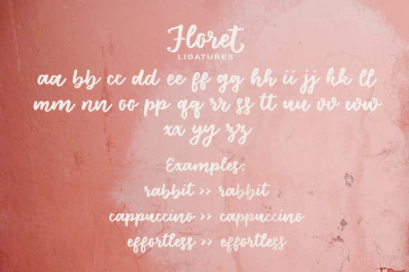 Floret Font - Preview 4