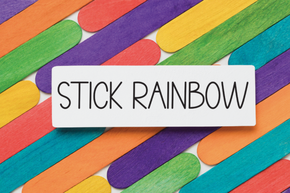 Flower Blosom Font PNG with transparent background - Preview 2