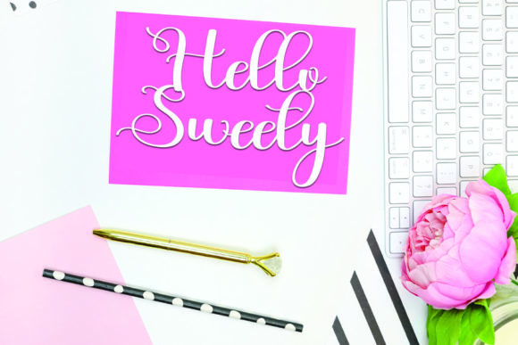 Girly Font - Preview 2