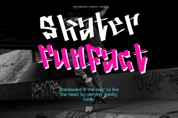 Grafybeat Font PNG with transparent background - Preview 1