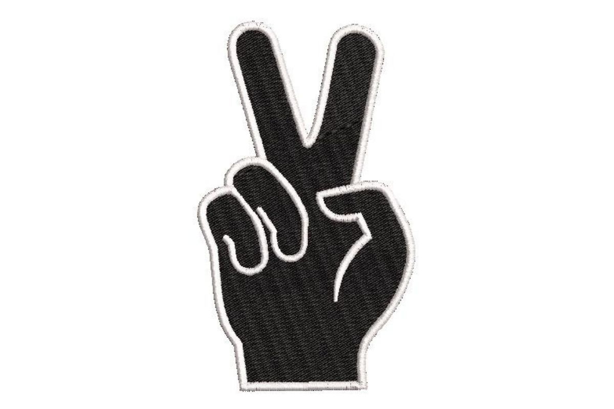 Hippie Hand Peace Sign