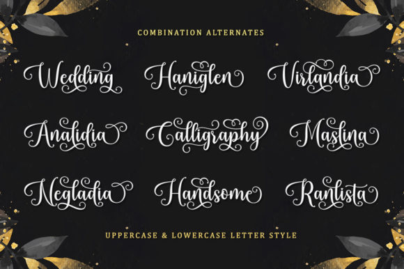 Holindya Sephalie Font PNG with transparent background - Preview 6
