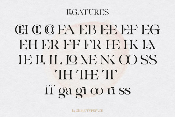 La Chore Font PNG with transparent background - Preview 5