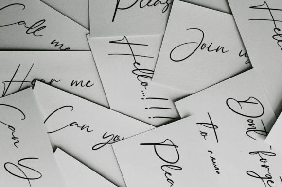 Miss Gendhis Font PNG with transparent background - Preview 4