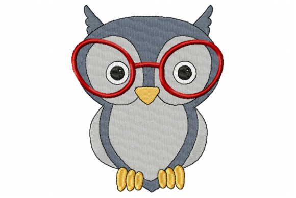 Owl Embroidery Design