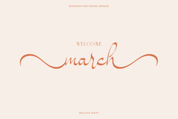 Paulicea Font PNG with transparent background - Preview 6