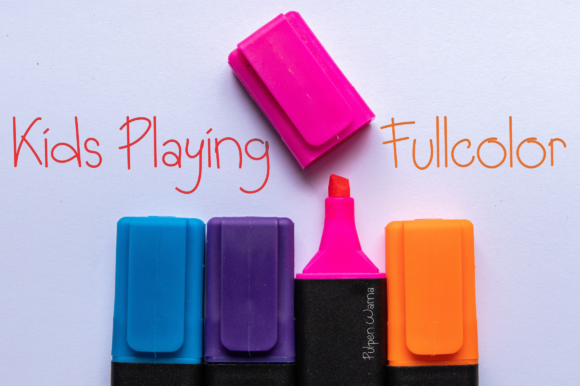 Pulpen Snowman Font PNG with transparent background - Preview 2