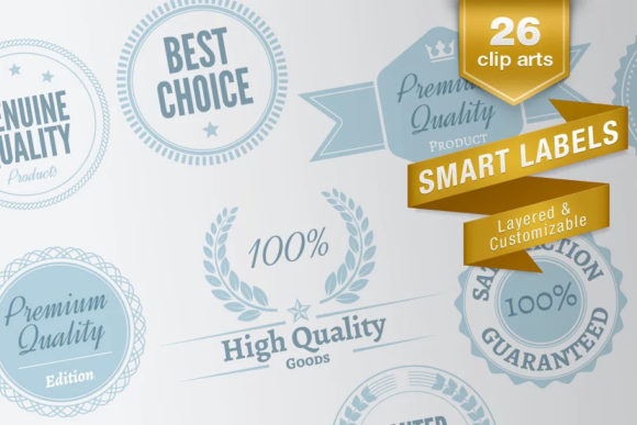 Smart Labels Font by Juraj Chrastina · Creative Fabrica font preview