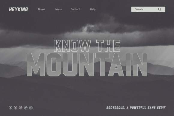 Brotesque Font - Preview 1
