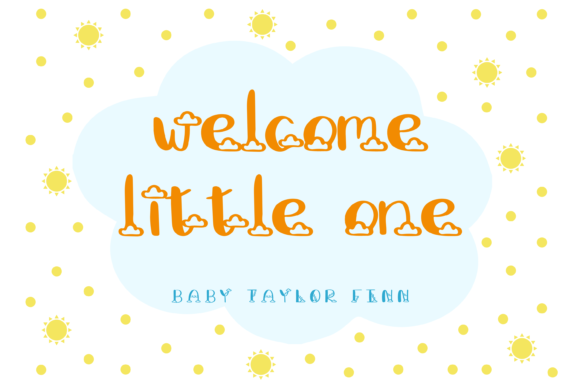 Cloudy Sweet Font - Preview 1
