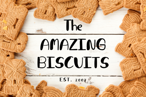 Cookie Chip Font PNG with transparent background - Preview 4