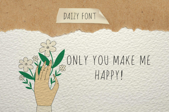Daizy Font - Preview 4