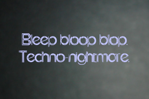 Eeviac Font - Preview 1