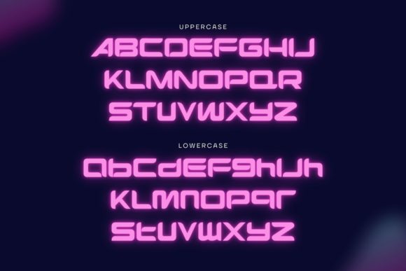 Esport Graph Font PNG with transparent background - Preview 1