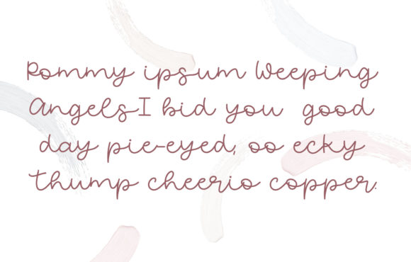 Funny Girl Font - Preview 3