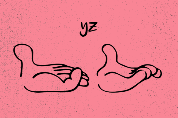 Hands 1.0 Font - Preview 4