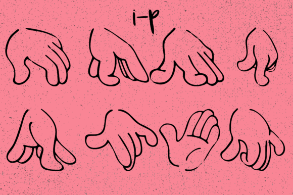 Hands 1.0 Font - Preview 6