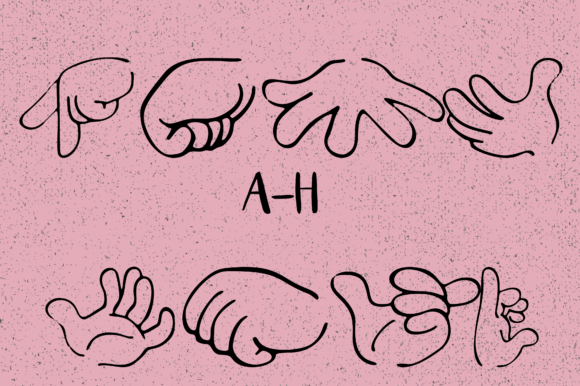 Hands 2.0 Font - Preview 1
