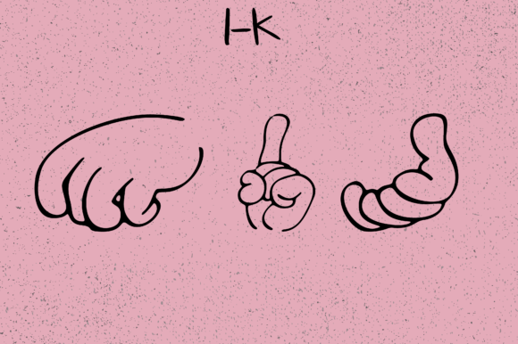 Hands 2.0 Font - Preview 6