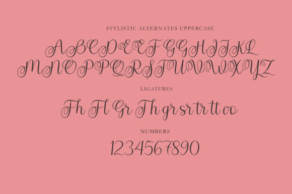 Healing Script Font PNG with transparent background - Preview 6